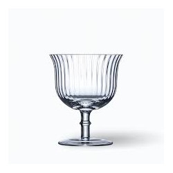 Lot de 2 verres striés