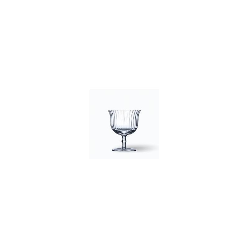 Lot de 2 verres striés